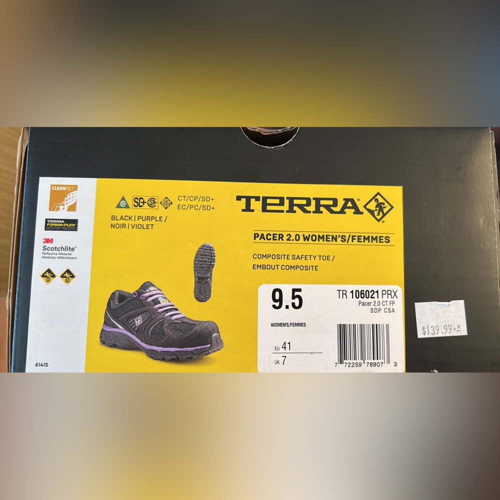 Safety Shoes size 9.5 Womens